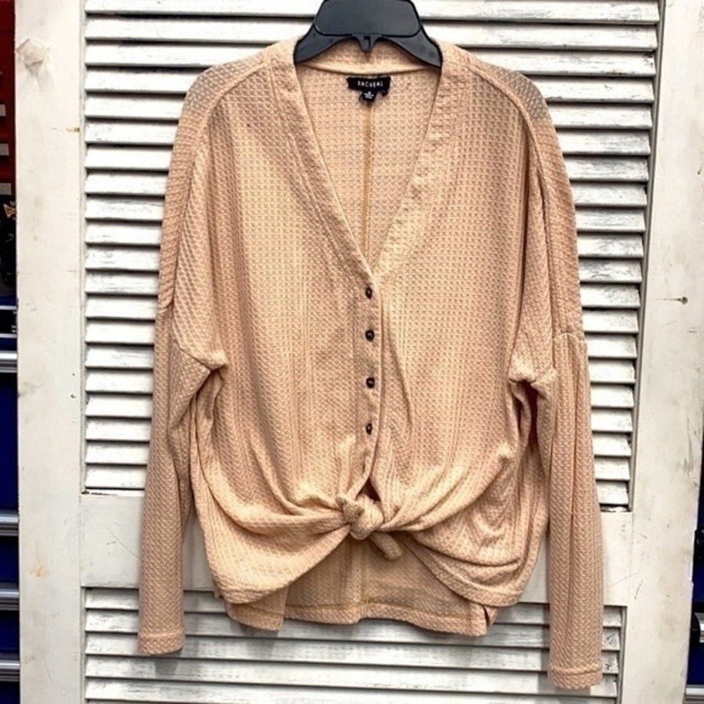Rachel Cream Textured Knit Sweater